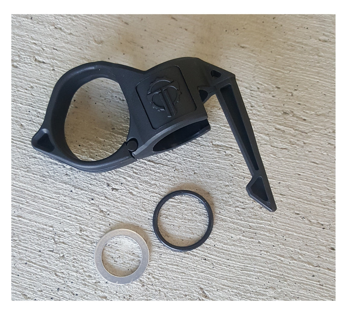 Tactical Flashlight Ring with Release and Multi-Function Grip - All Colors