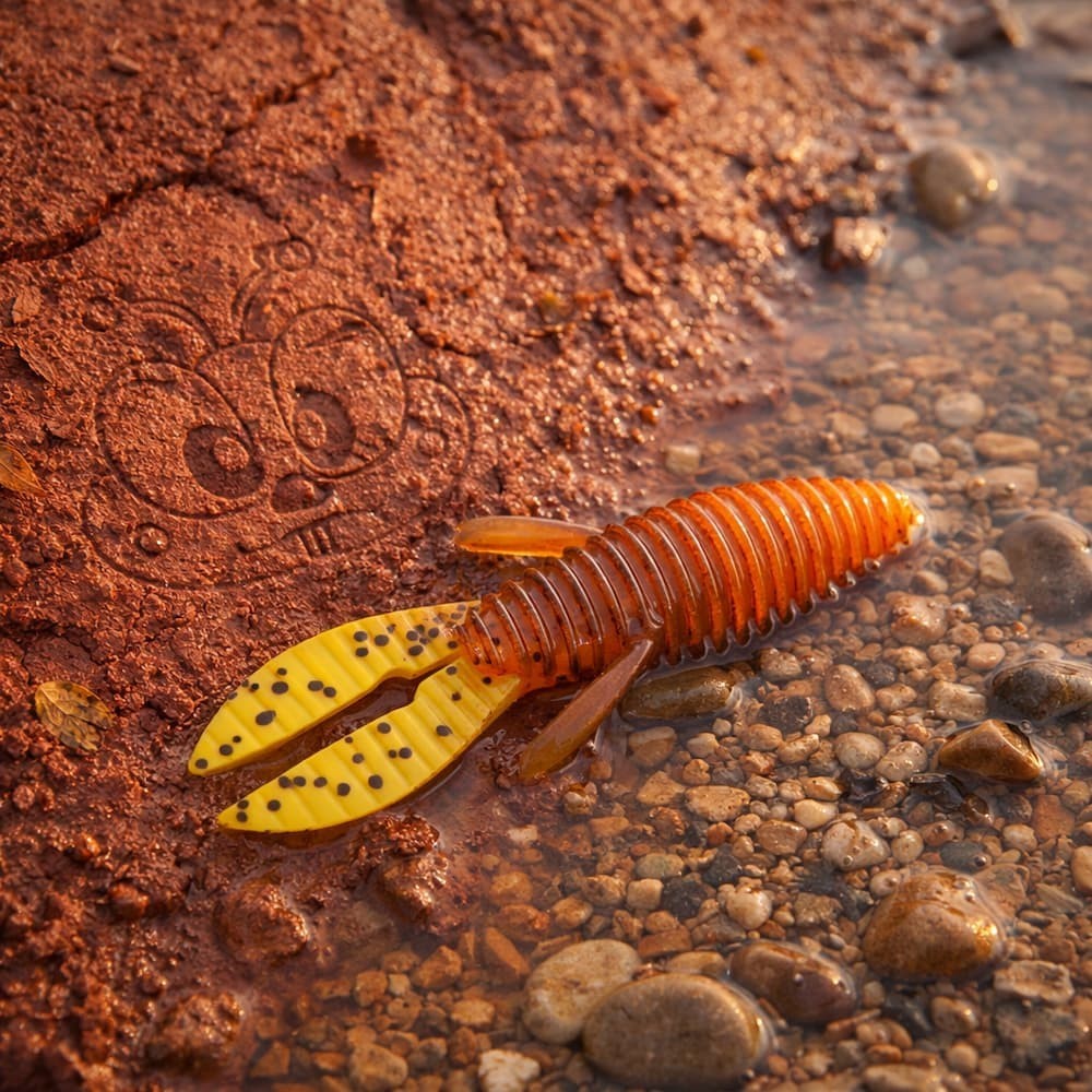 Micro Fishing Lure - Small Creature Bait for Bass & Freshwater Fishing
