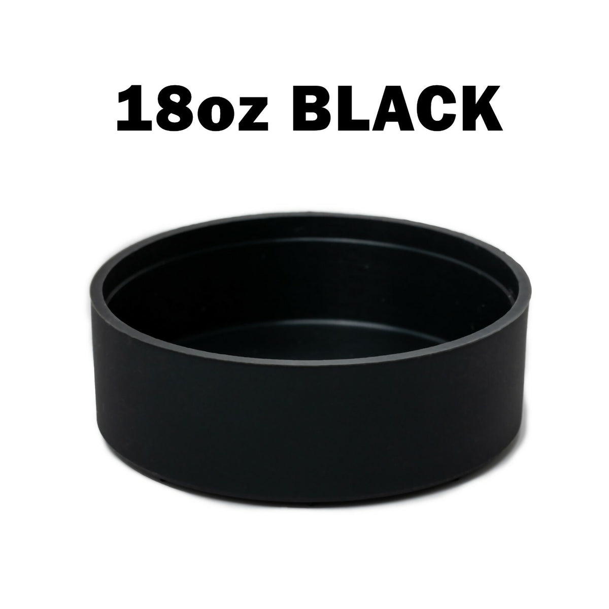 Silicone Bottle Sleeve Protector for Yeti Rambler 18oz & 12oz Bottles - Black Frost Smoke