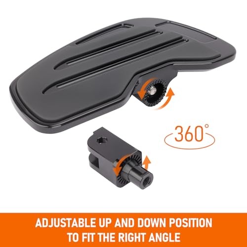Motorcycle Front Foot Pegs Rider Floorboards for Harley Softail & Sportster 2018-2024