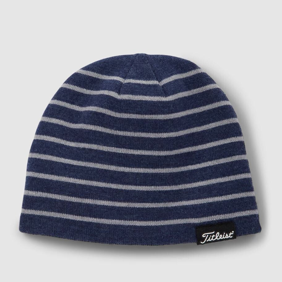 Reversible Acrylic Knit Beanie for Golfers - 3 Colors, Unisex
