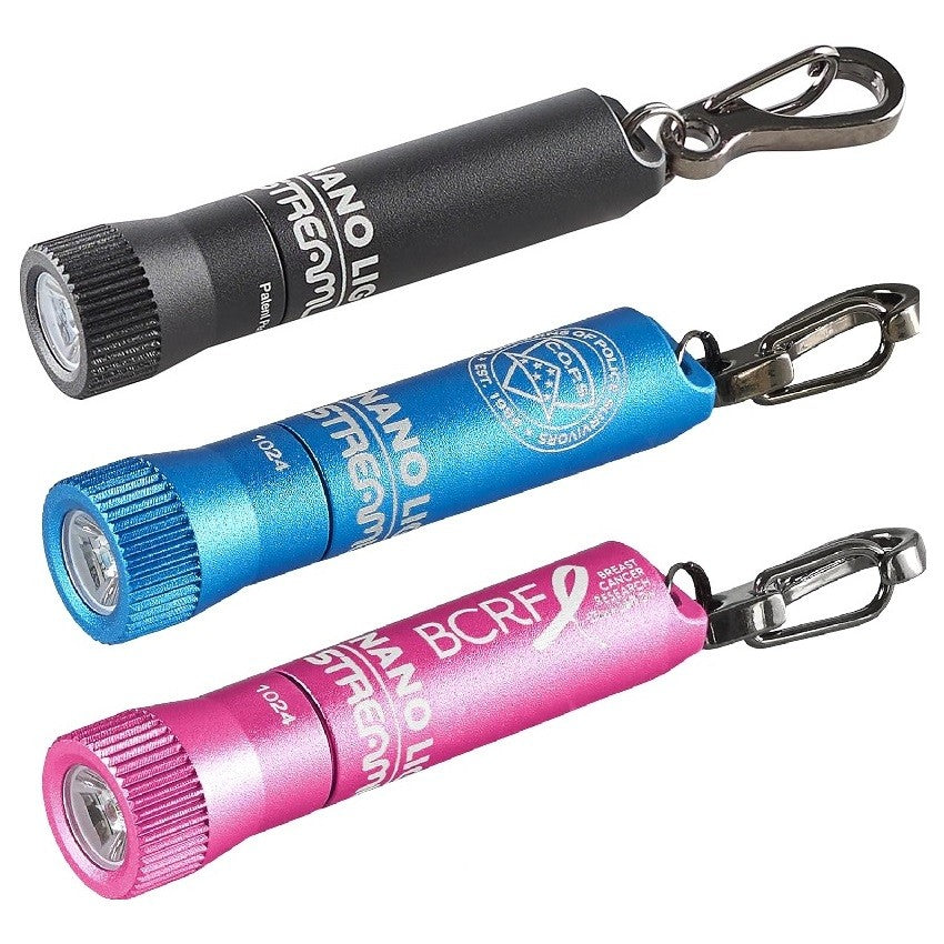 Miniature Keychain LED Flashlight 20 Lumens Compact Aluminum Waterproof
