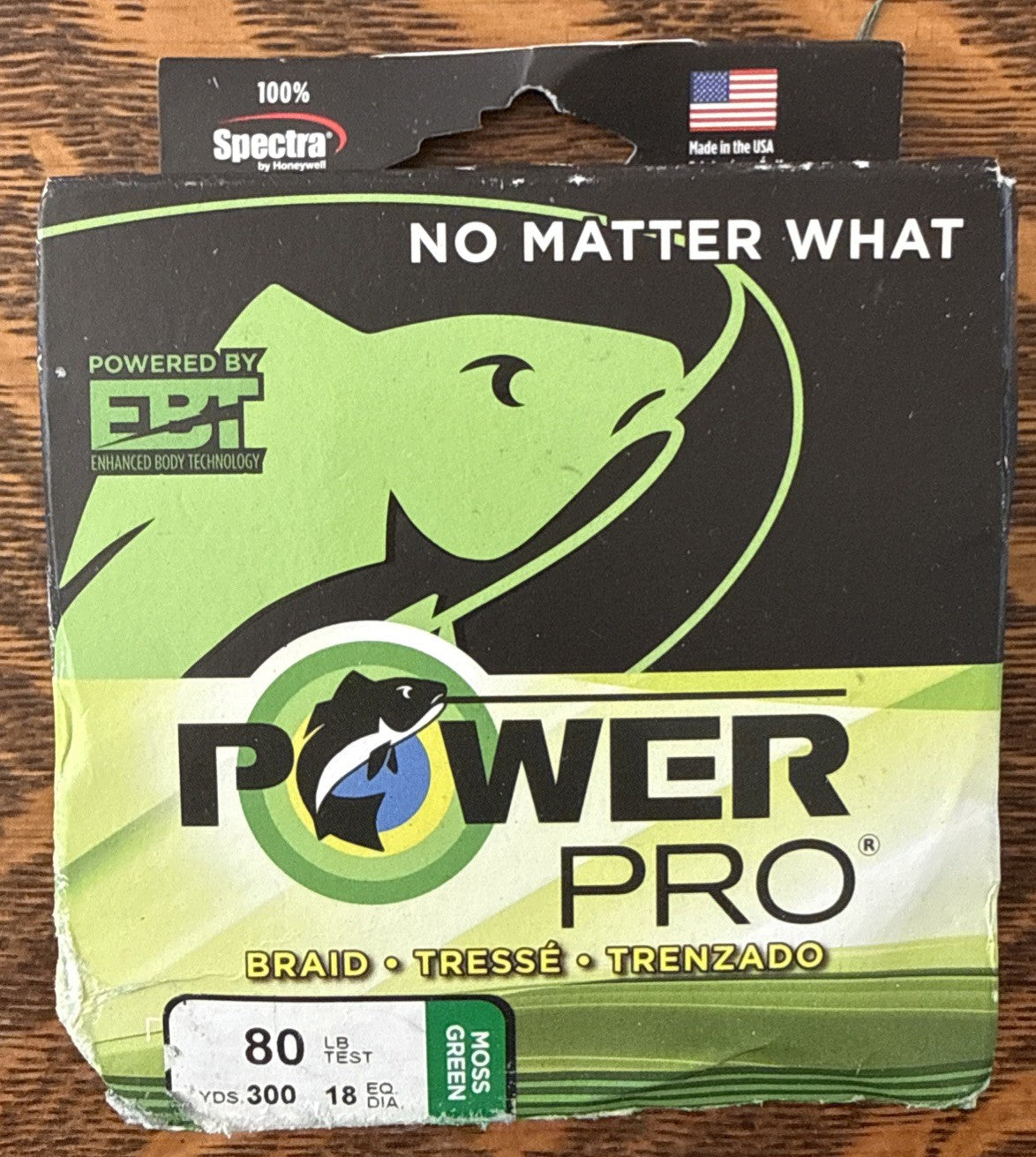 Power Pro Spectra Fiber Braided Fishing Line 80lb 300yd Green