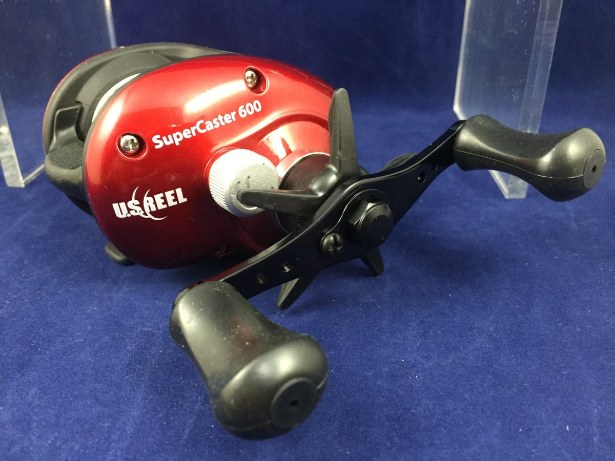 600 Invader Right Hand Baitcasting Reel - Heavy Duty Fishing Reel
