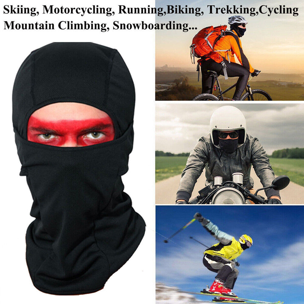 Windproof Tactical Balaclava Hood for Outdoor Sports and Military Use