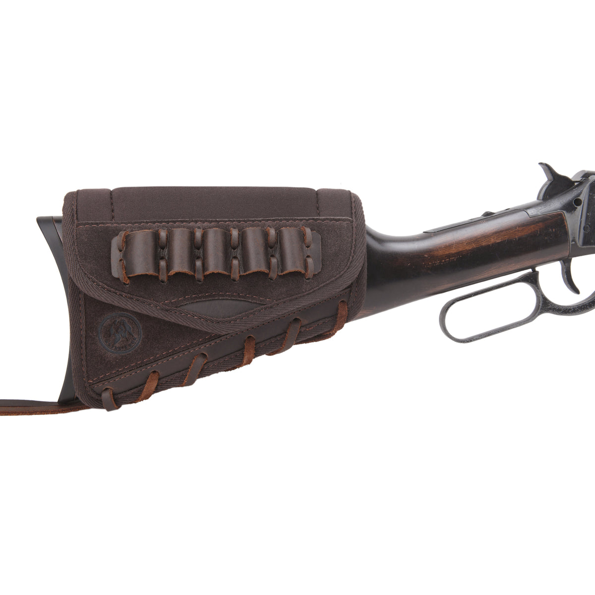 Leather Rifle Cheek Rest Recoil Pad for Hunting & Shooting