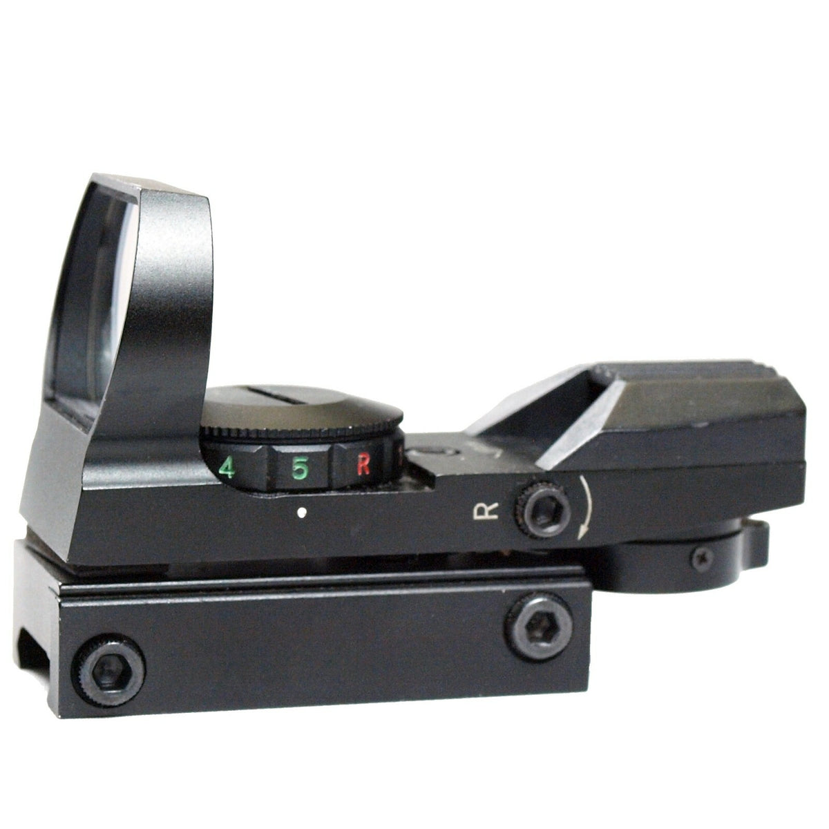 Red Green Dot with 4 Reticle Patterns for 20mm Rails – Tactical Scope