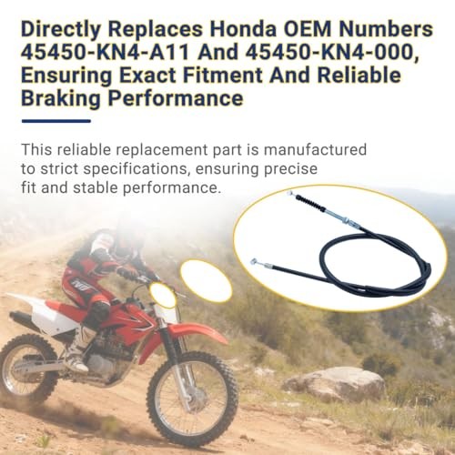 Honda CRF100F & XR100R Front Brake Cable Replacement 2004-2013
