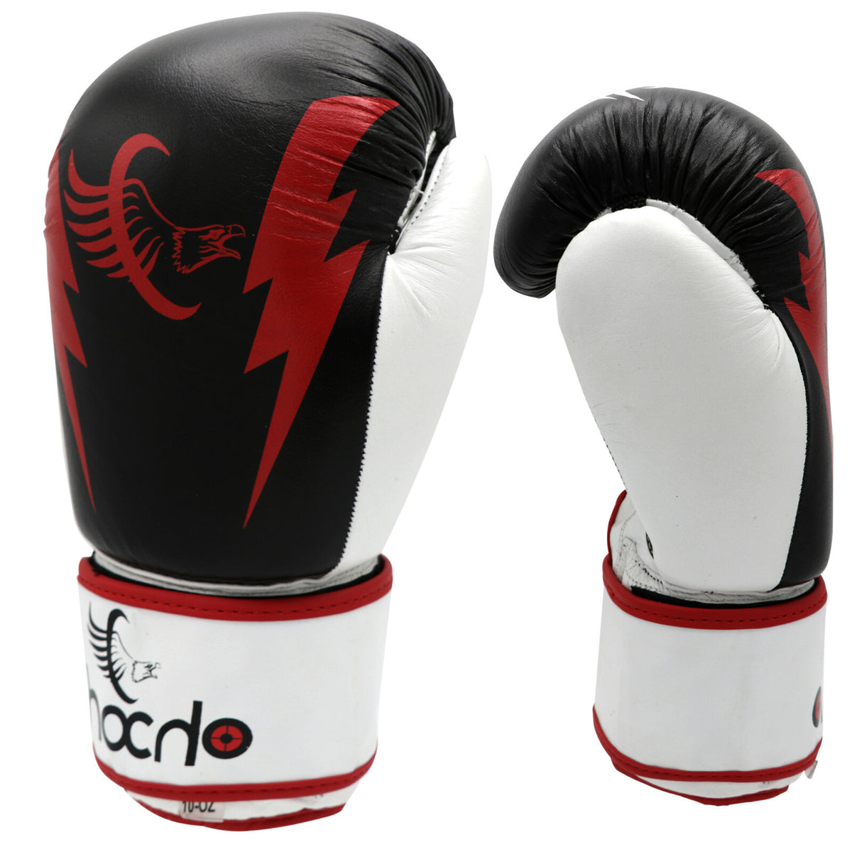 Boxing MMA Kickboxing Training Gloves - Genuine Leather Support & Comfort