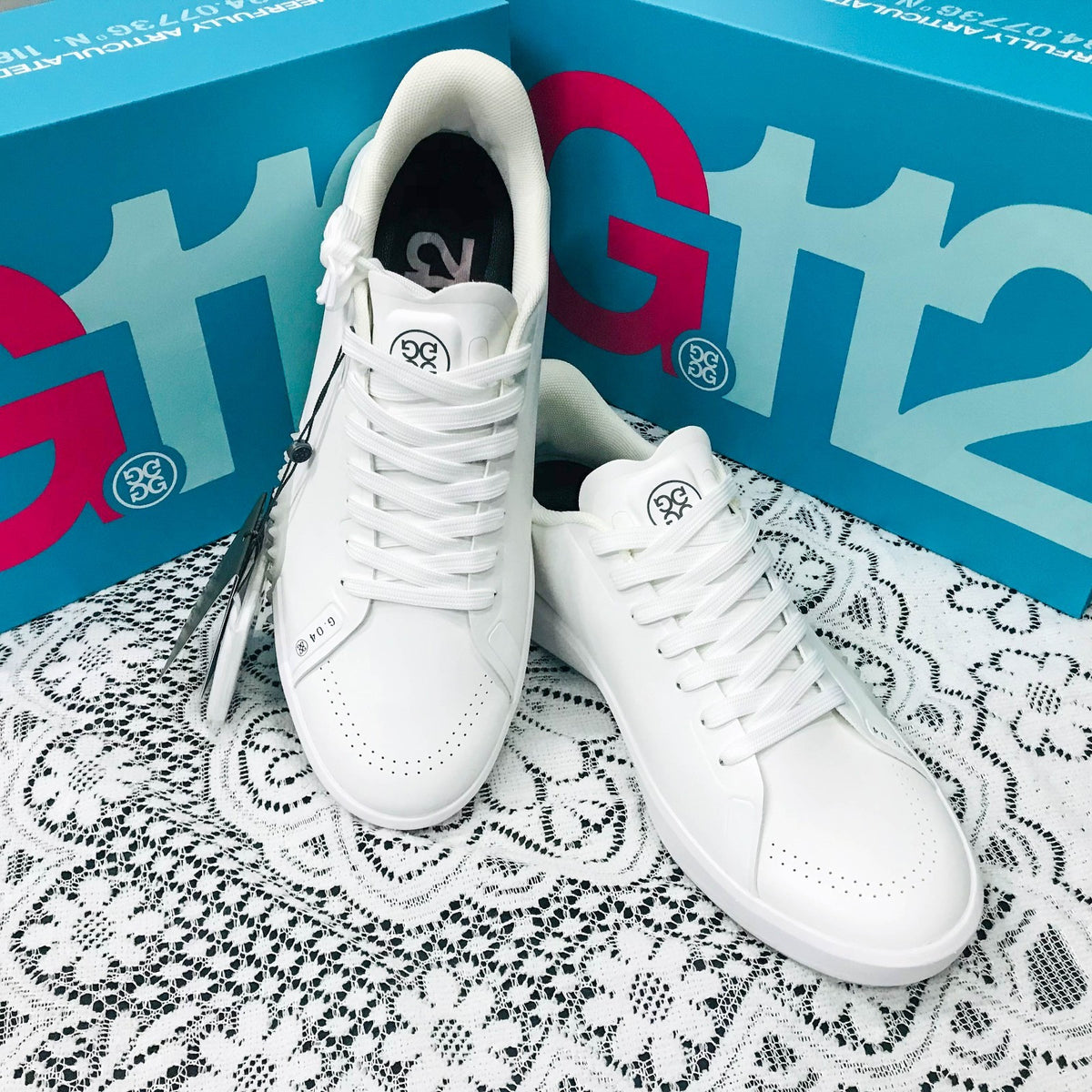 Men's Snow and Nimbus Golf Shoes - Waterproof PU Leather Sneakers