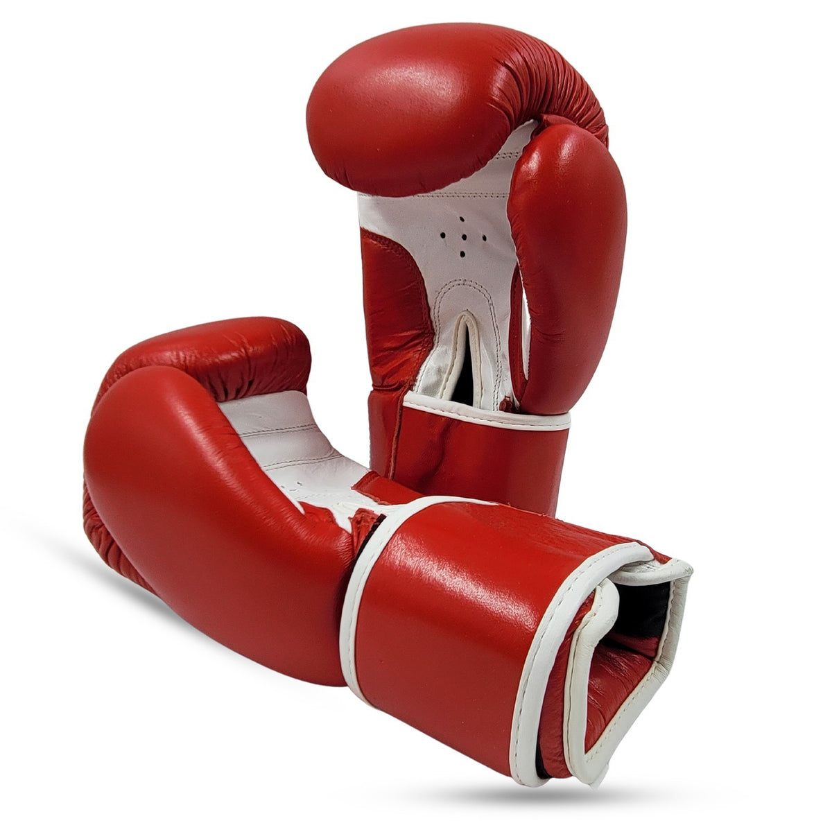 Unbranded Red Boxing Gloves for Adult Training MMA Kickboxing Gym