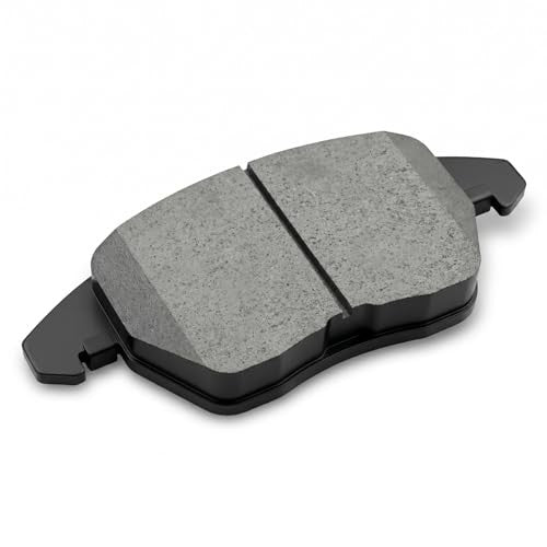 Front and Rear Ceramic Brake Pads with Clips for VW Jetta, Passat, Golf, Audi A3 TT