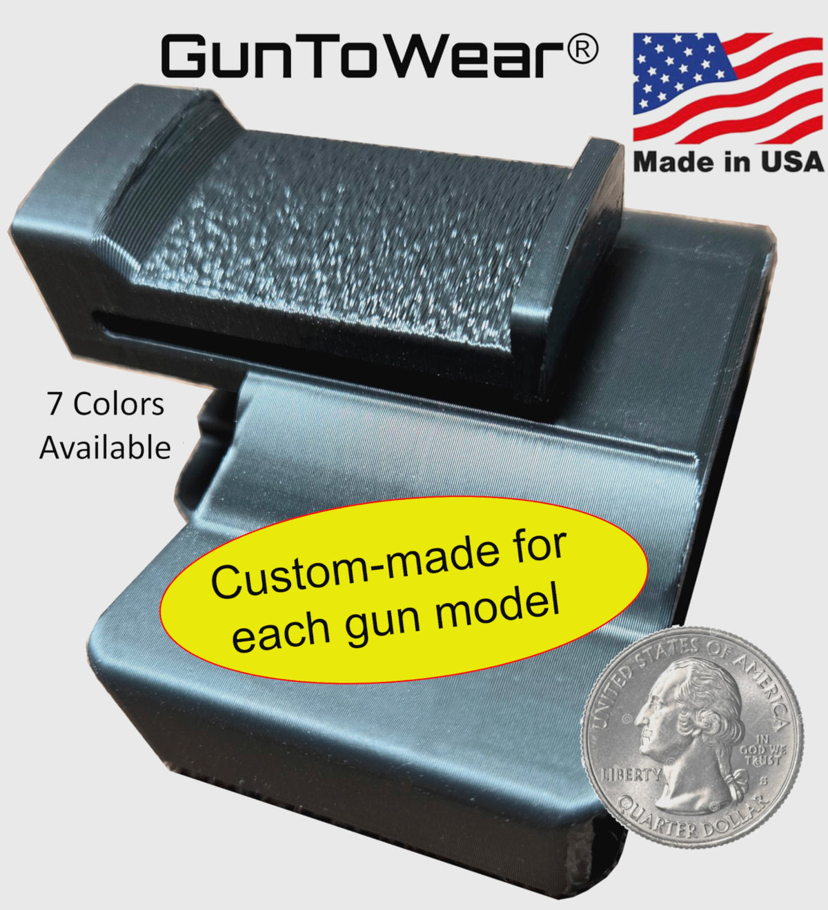 Concealed Carry IWB Holster for Ruger LCP Series - Custom Fit & Low Profile