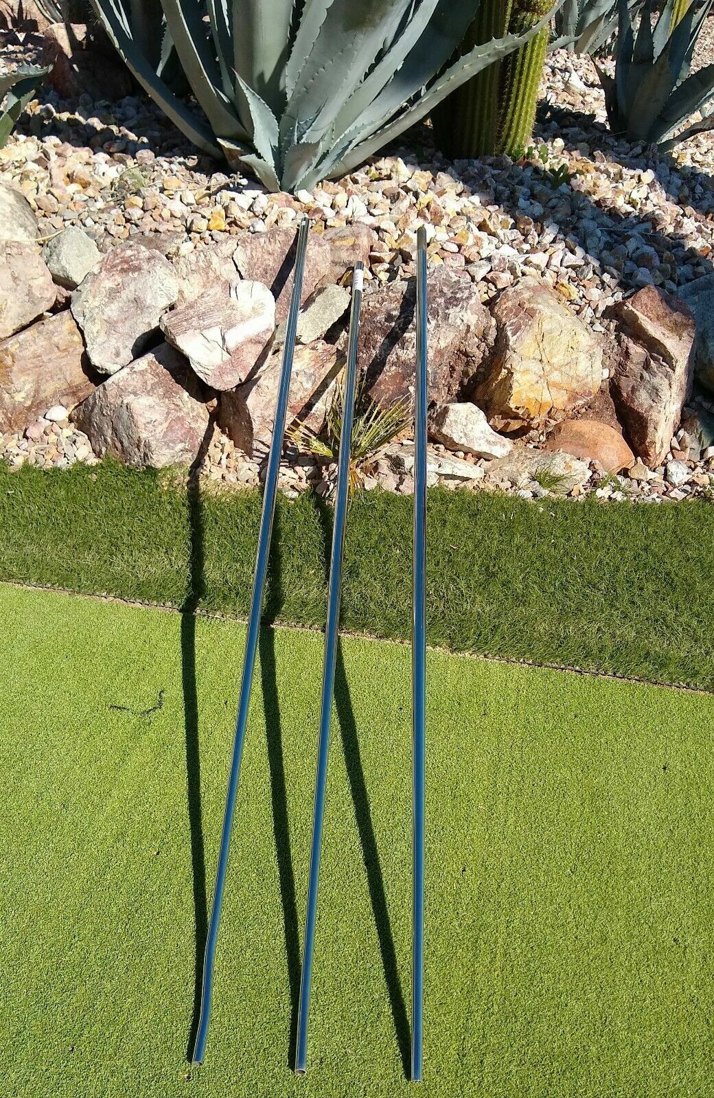 Long Golf Putter Shaft Ski Pole Style 48+ Inch for RH/LH Golfers