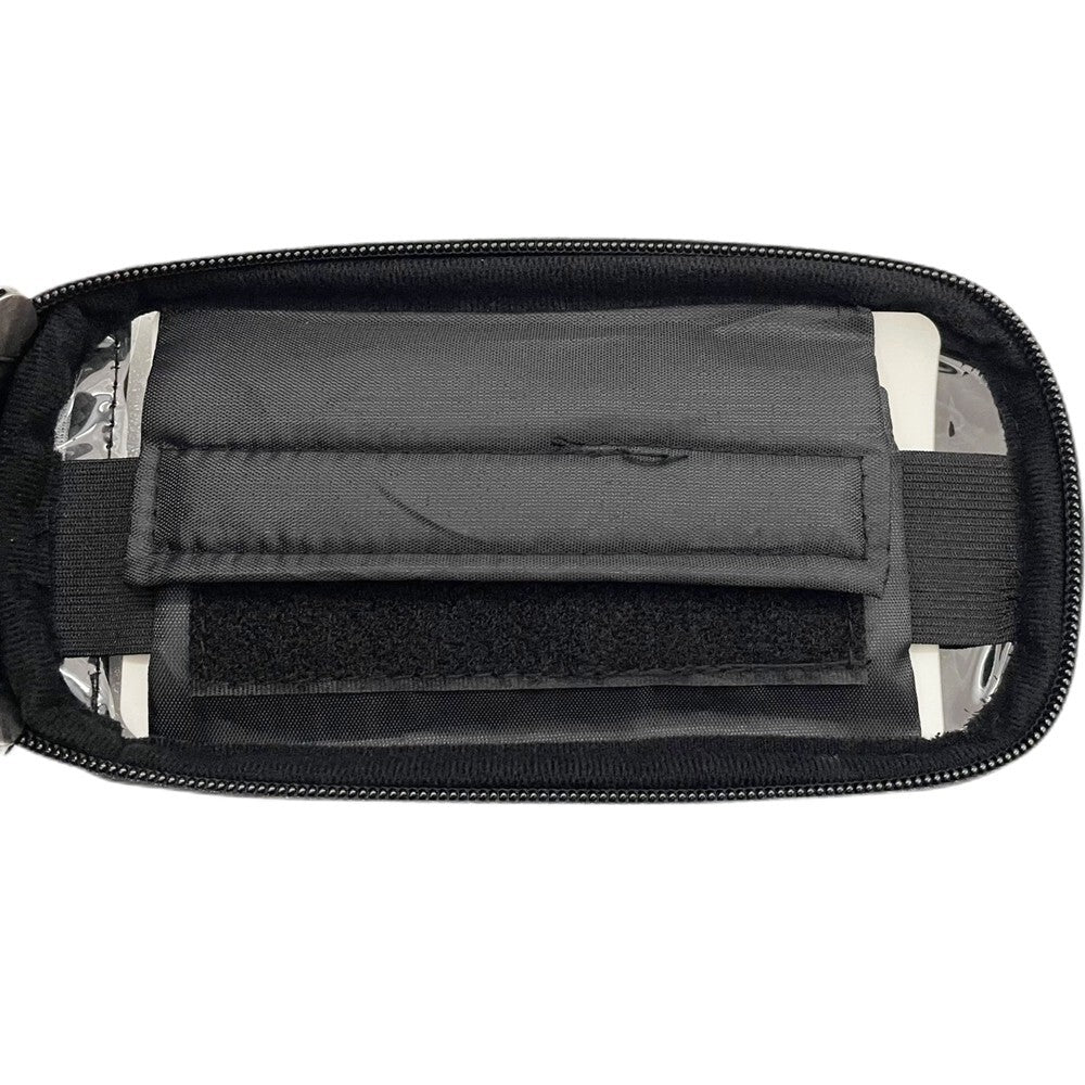 Waterproof Bicycle Phone Bag with Large Capacity and Double Zippers