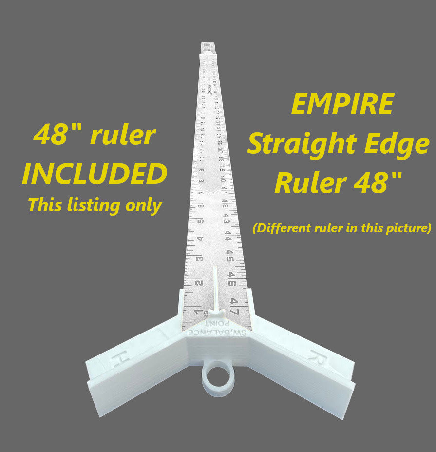 Golf Club Ruler - Precise Club Length & Swing Weight Fitting Tool