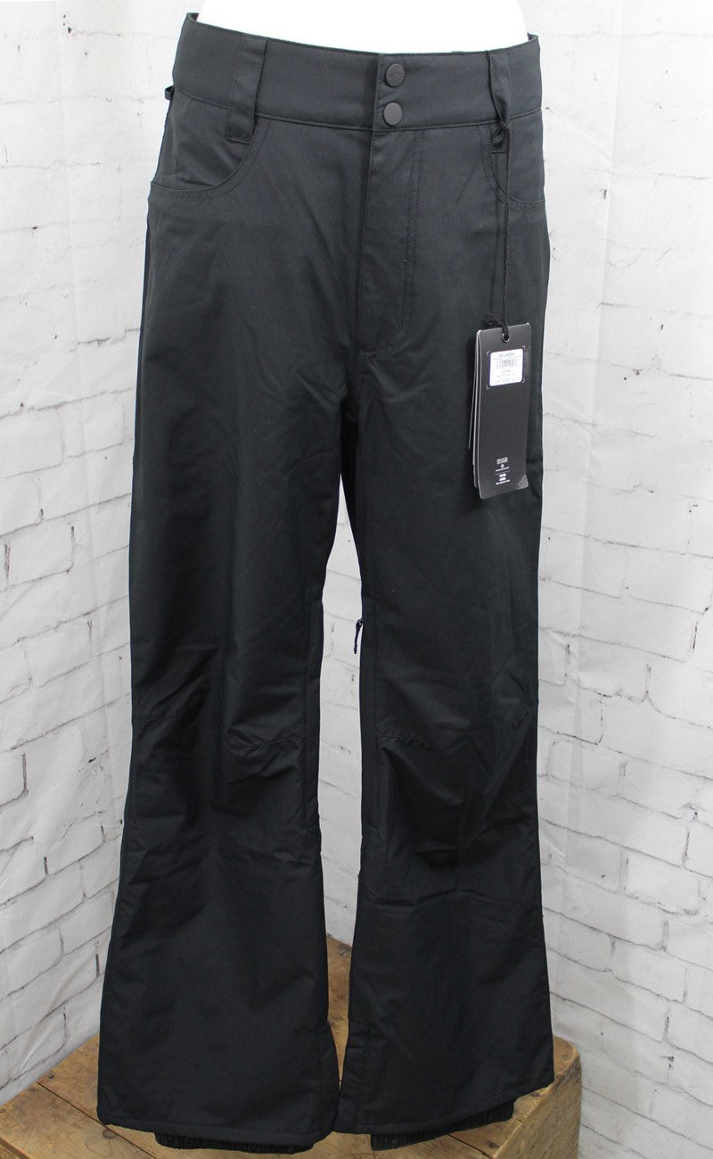 Men's Snowboard Pants Waterproof Insulated Ski Snowboarding Outerwear Black XL
