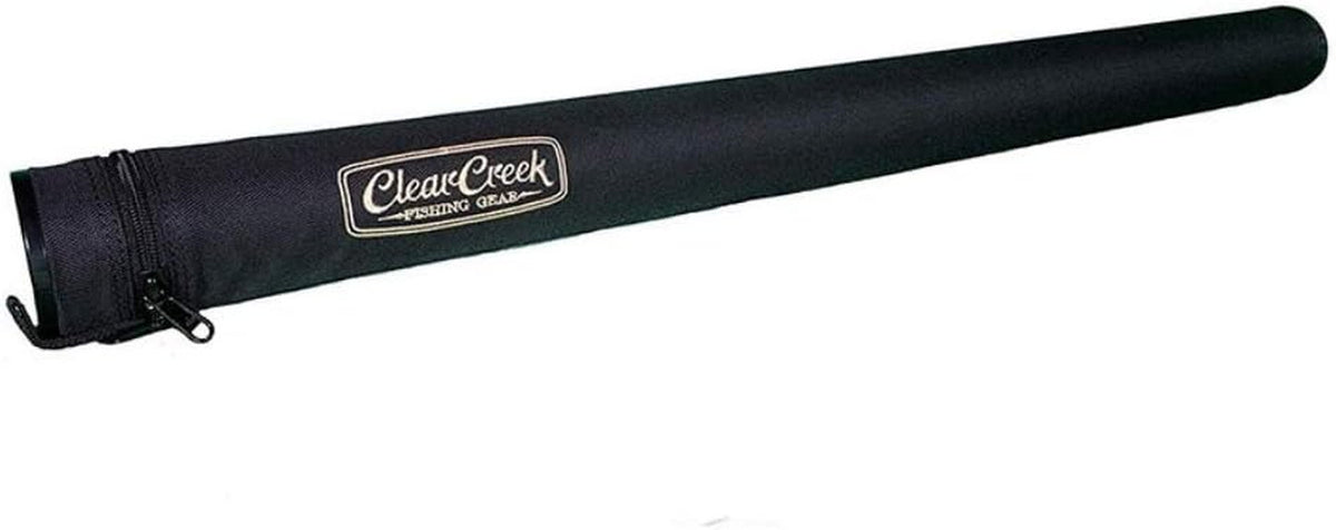 Fly Fishing Rod Tube Case 9' 2-Piece Water-Resistant Storage Organizer