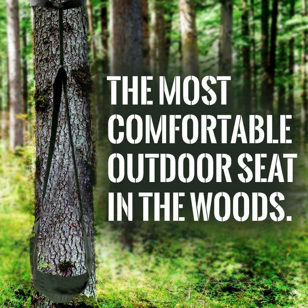 Portable Hunting Tree Seat Sling – Compact Deer Stand & Drag