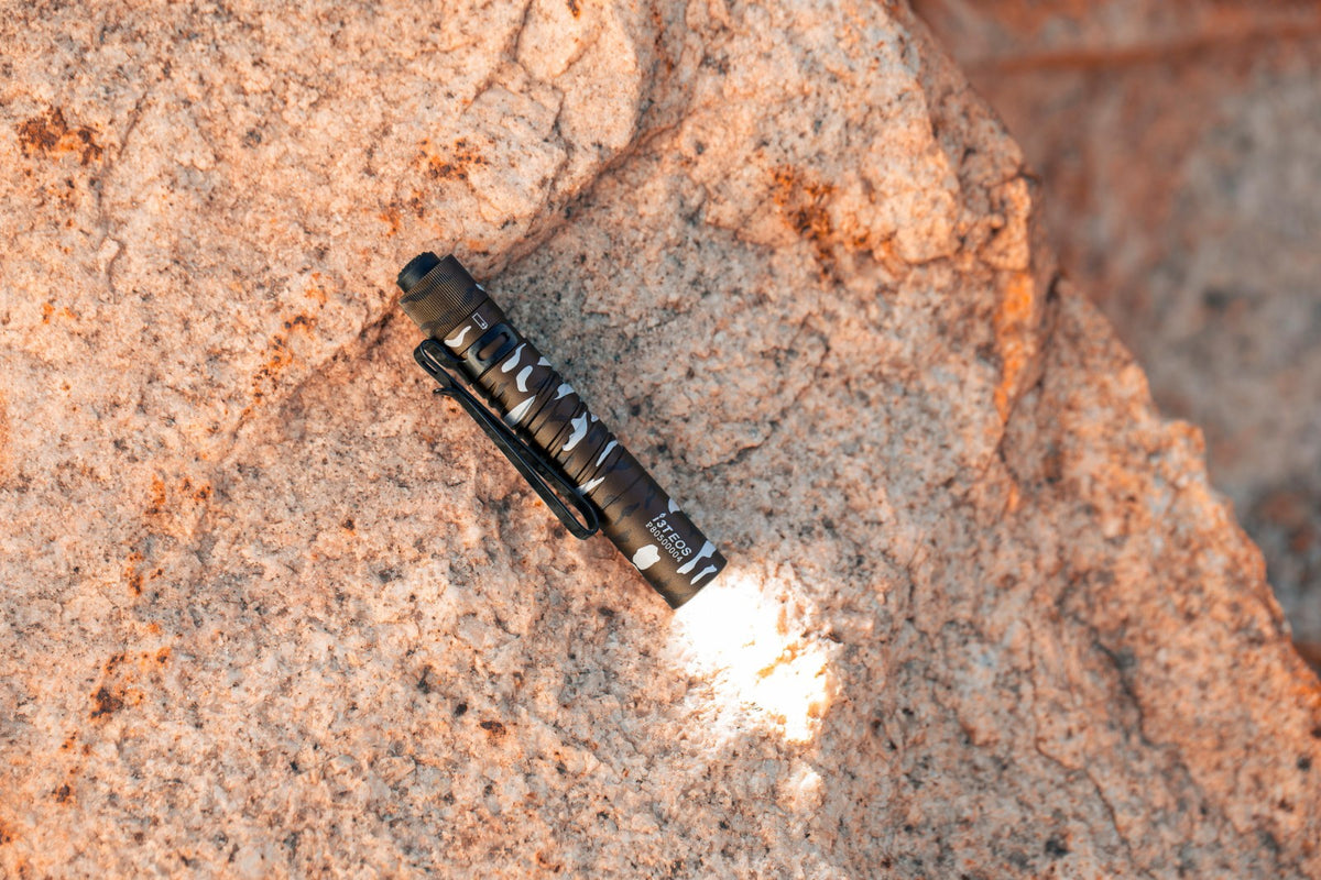 LED Flashlight with Tail Switch 180 Lumens Slim Portable Torch for Camping