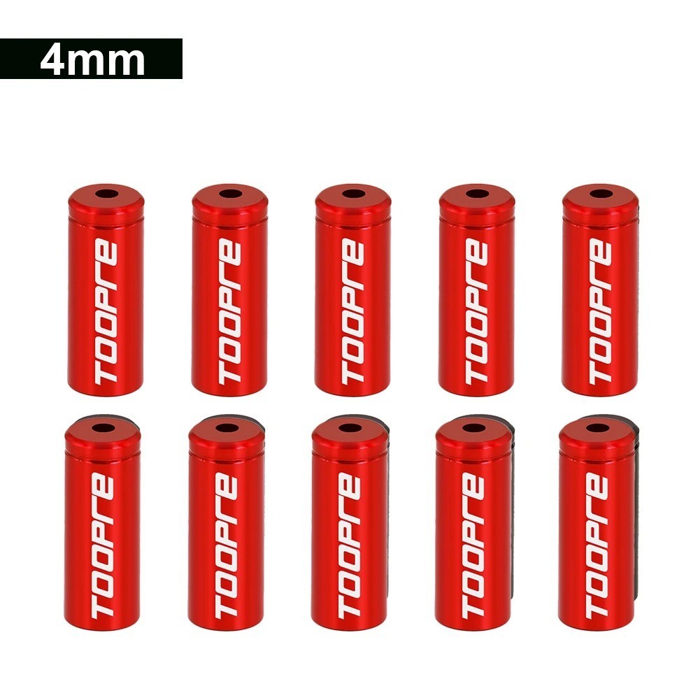 Aluminum Bicycle Cable End Caps 4mm & 5mm Set for MTB Road Bike Brake & Shift