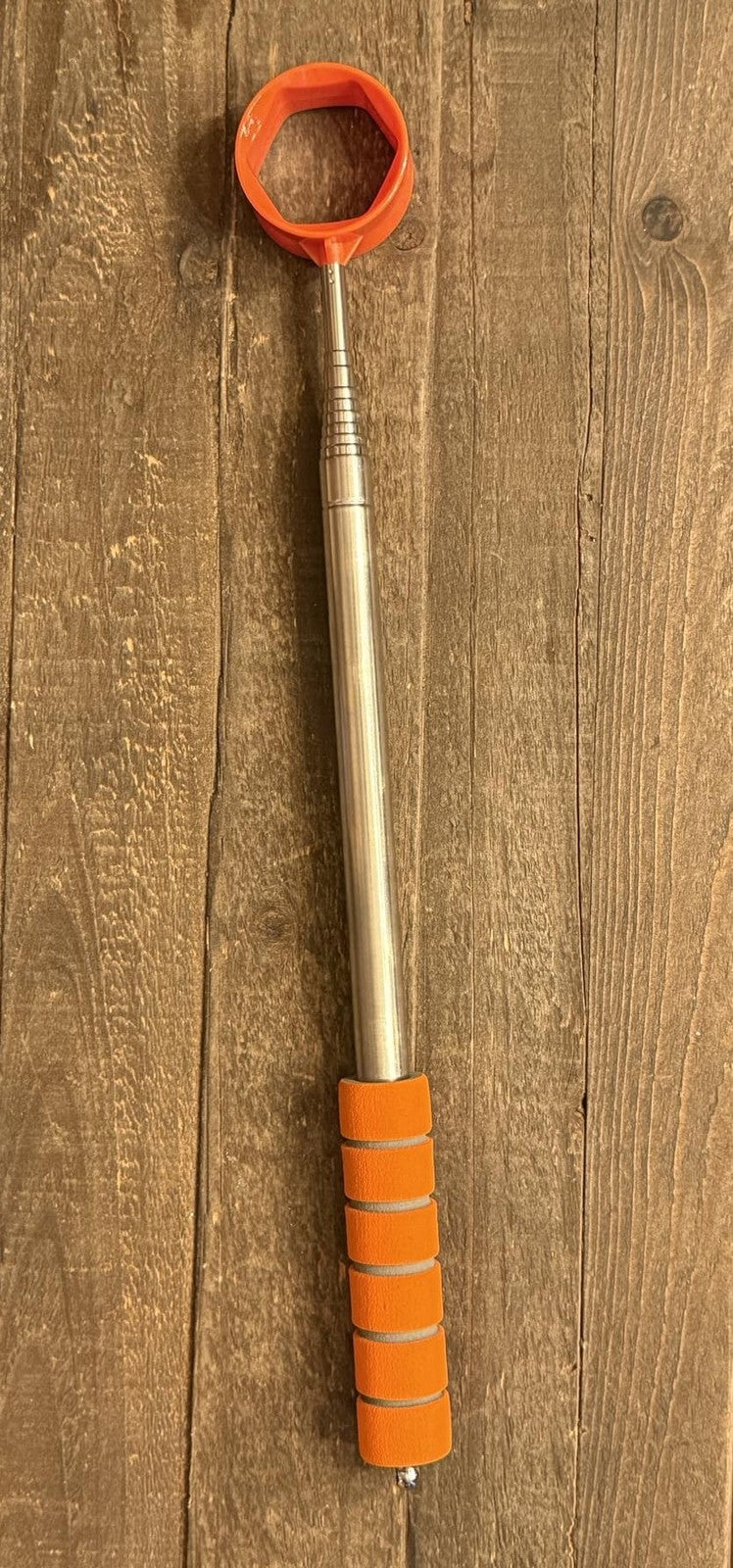 9Ft Telescopic Golf Ball Retriever with Steel Shaft & Non-Slip Grip