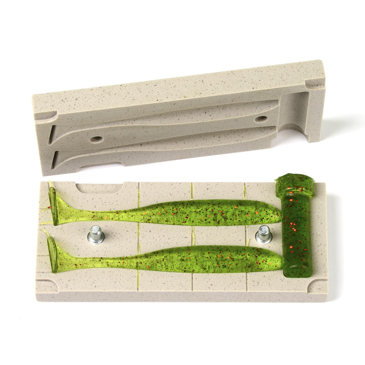 Soft Plastic Fishing Lure Mold for Injection Casting - 4'' Keitech Easy Shiner