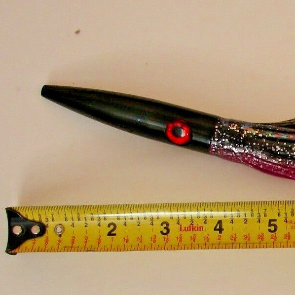 High Speed Wahoo Trolling Lure 12" Bullet Shape Saltwater Fishing Artificial