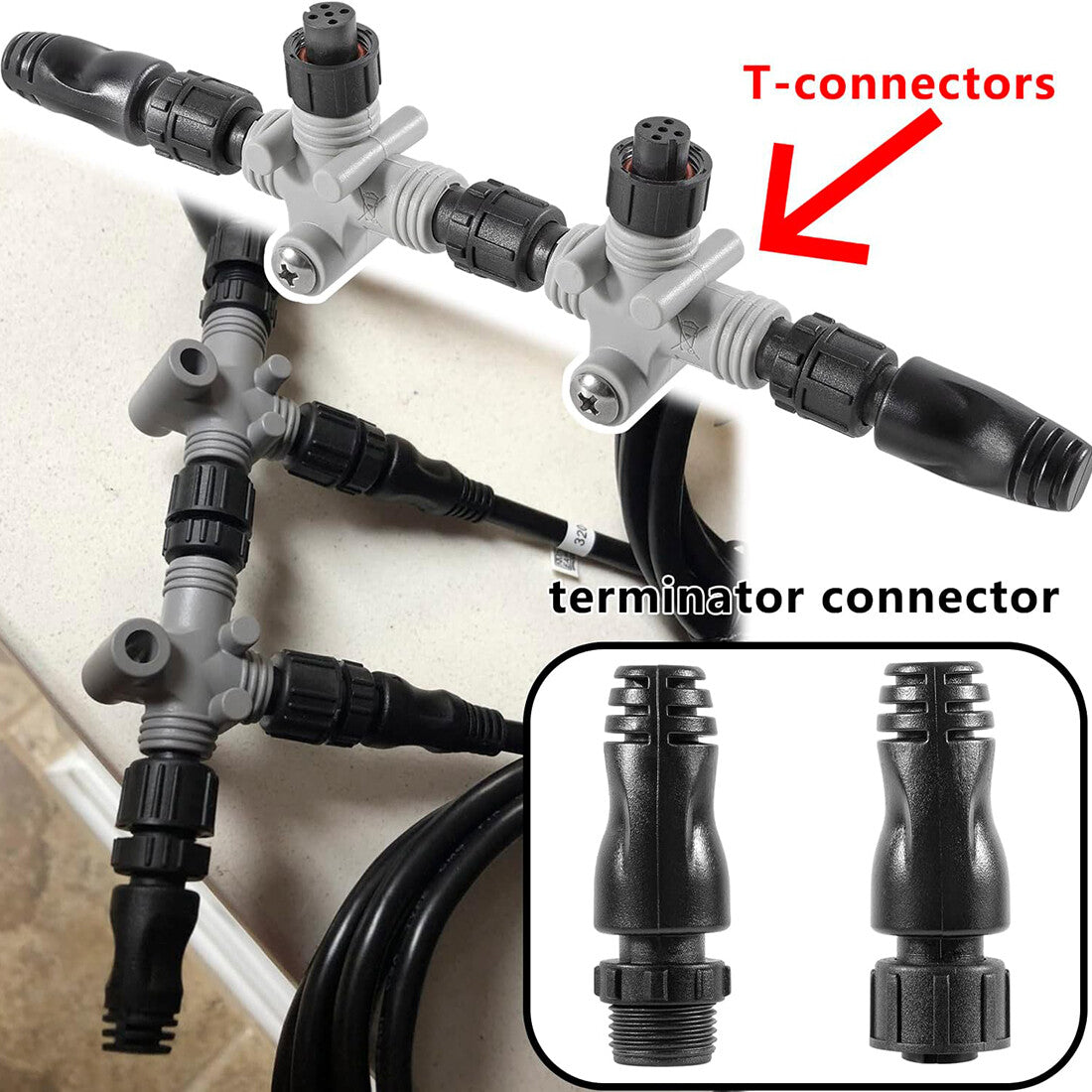 NMEA 2000 Marine Starter Kit for Garmin Devices - Boat Network Components