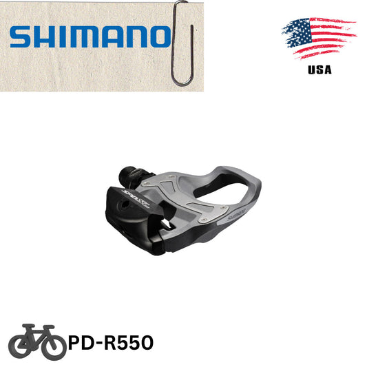 Shimano PD-R550 SPD-SL Road Bike Pedals Clipless Lightweight Alloy