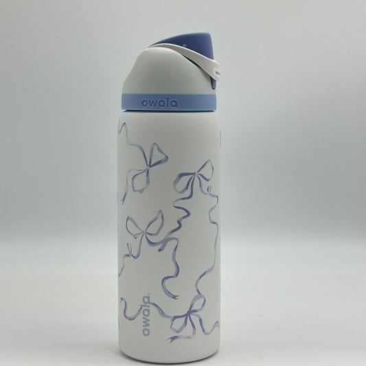 Insulated 32 oz Water Bottle with Leak-Proof Lid and FreeSip Spout - Blue