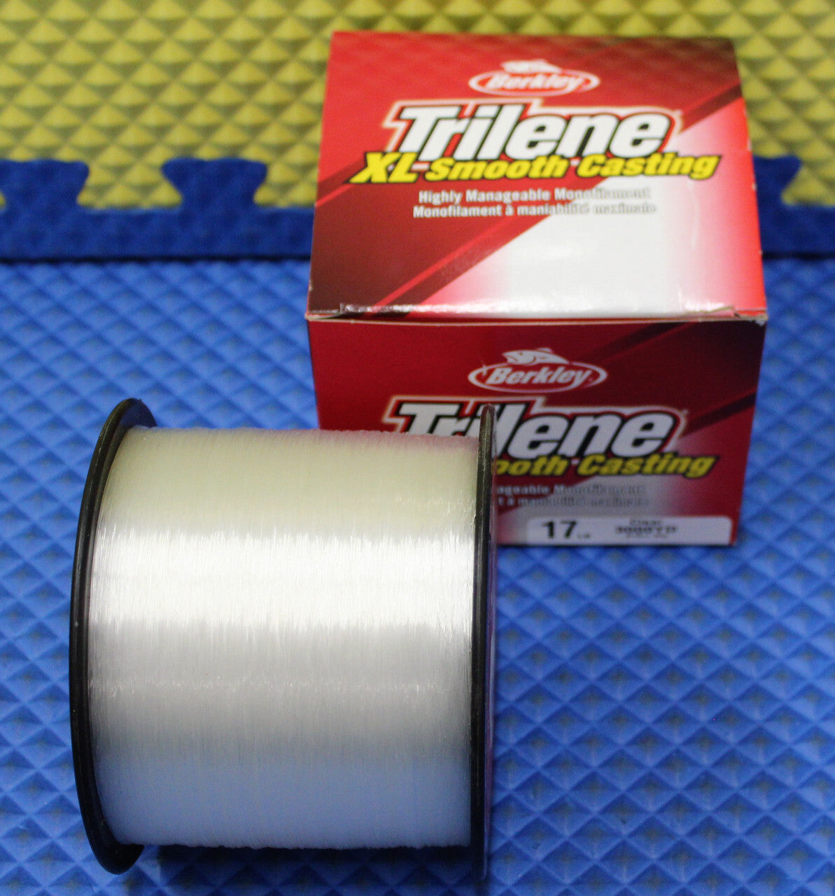 Heavy Duty Monofilament Fishing Line Bulk Spool - Clear, Multiple Weights Available