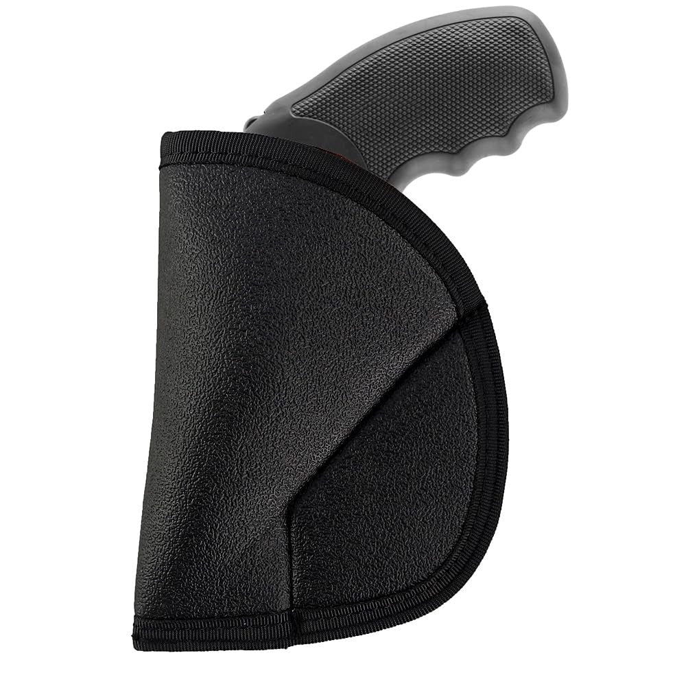 Concealed Leather Pocket Holster for Small Revolvers with Up to 2.25" Barrel