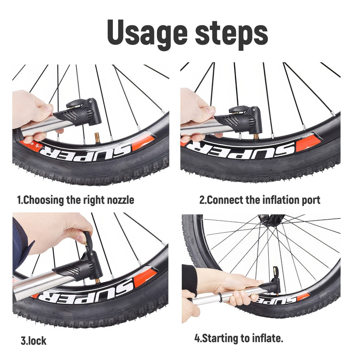 Bike Repair Kit with Water-Resistant Storage Bag 16-in-1 Multi-Tool & Tire Patches