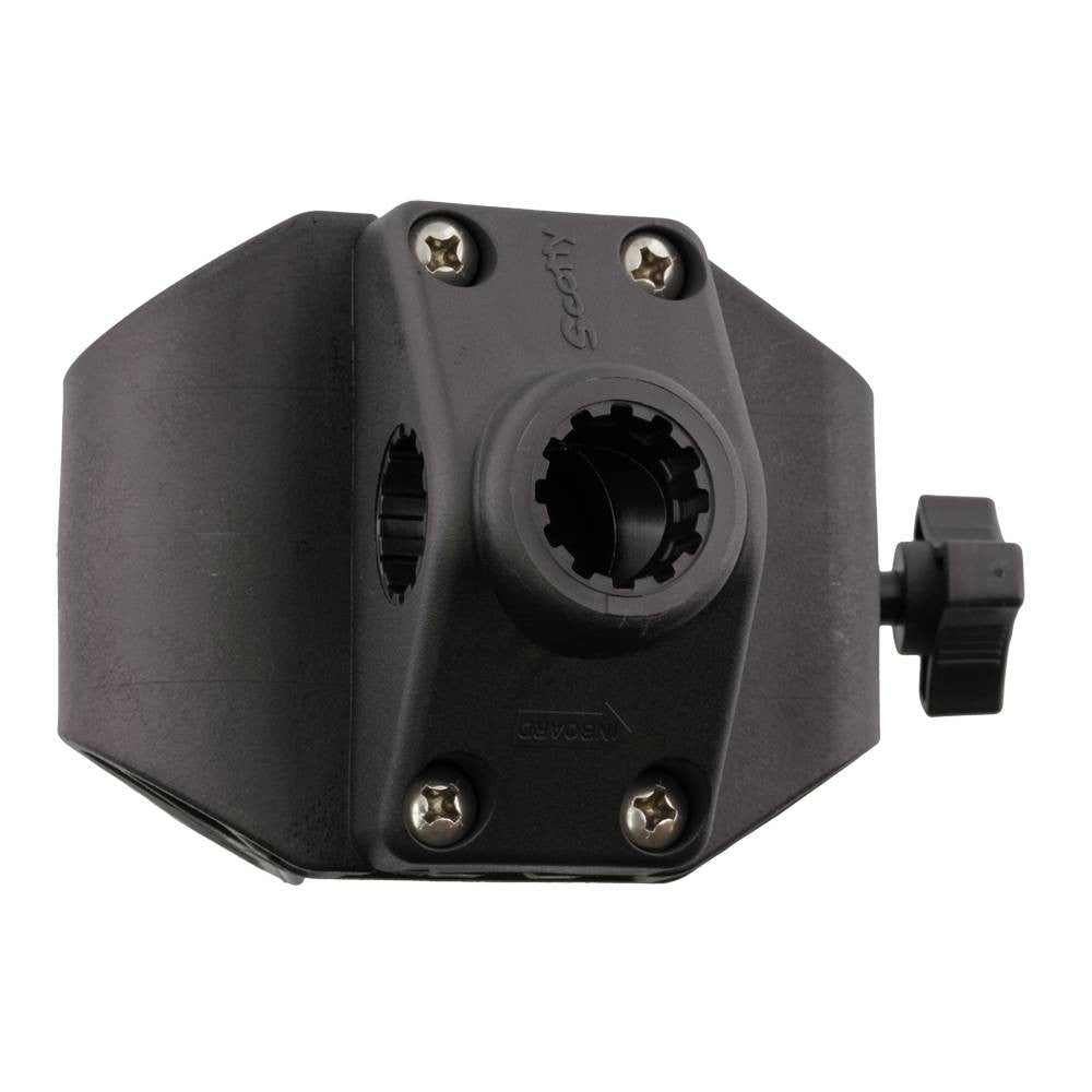 Portable Fishing Clamp Mount with Side/Deck Mount for Rod Holders