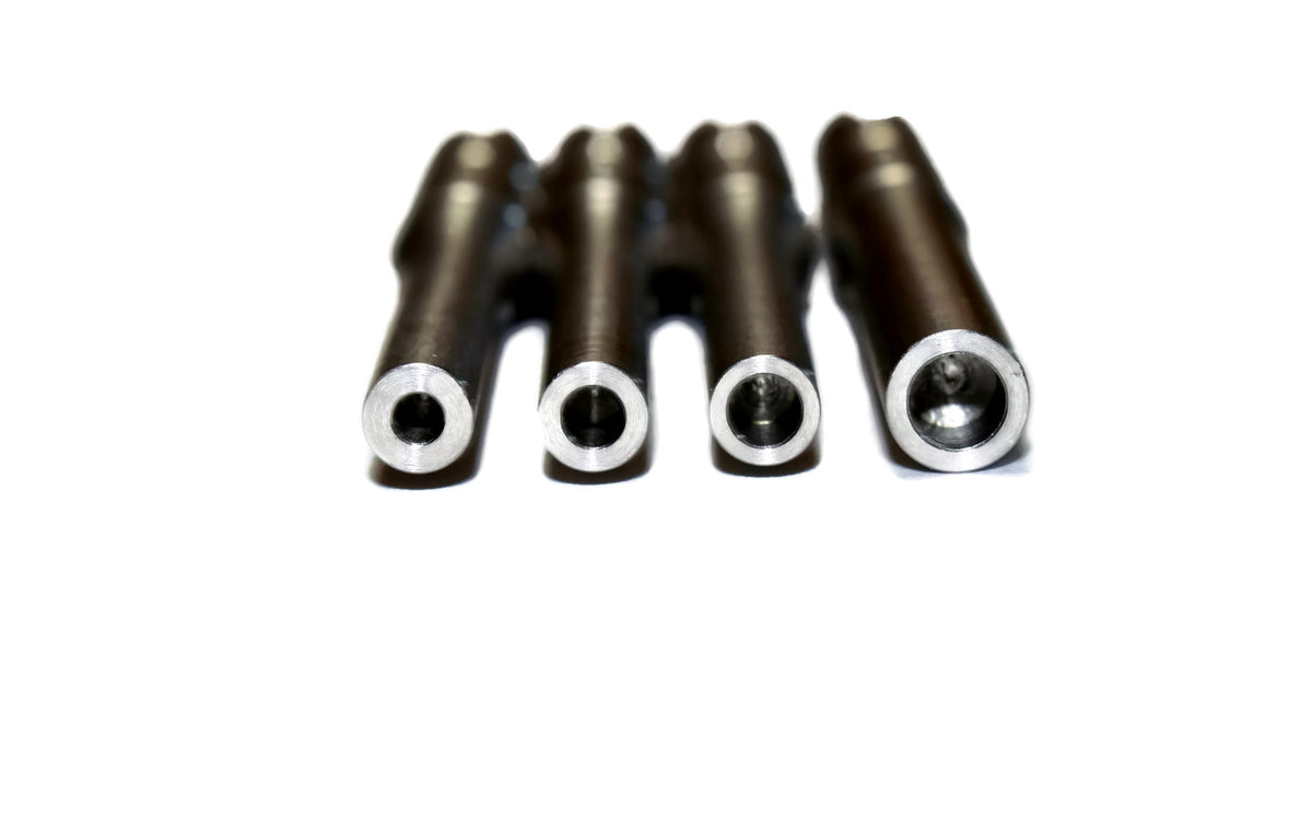 Set of 4 Hollow End Roll Pin Starter Punches - Stainless Steel Tools