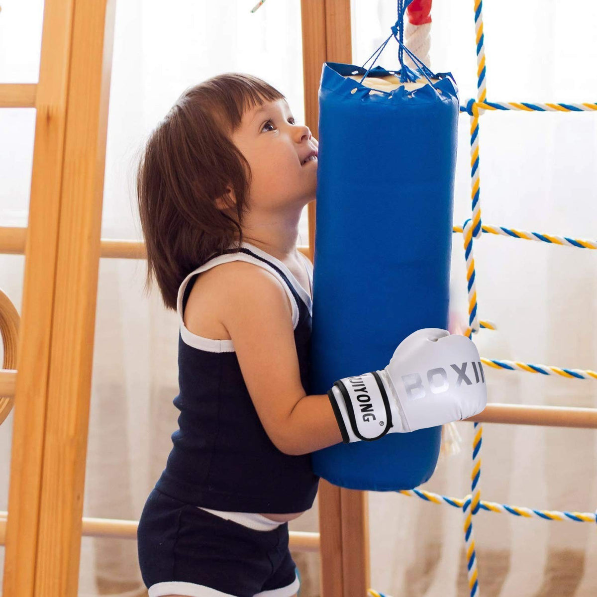 Kids Boxing Gloves 4 Oz for Ages 3-12, Training & Sparring MMA Gloves