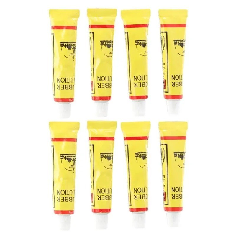 Bicycle Tire Patch Kit with Glue for Inner Tube Repair - Multiple Pack Sizes