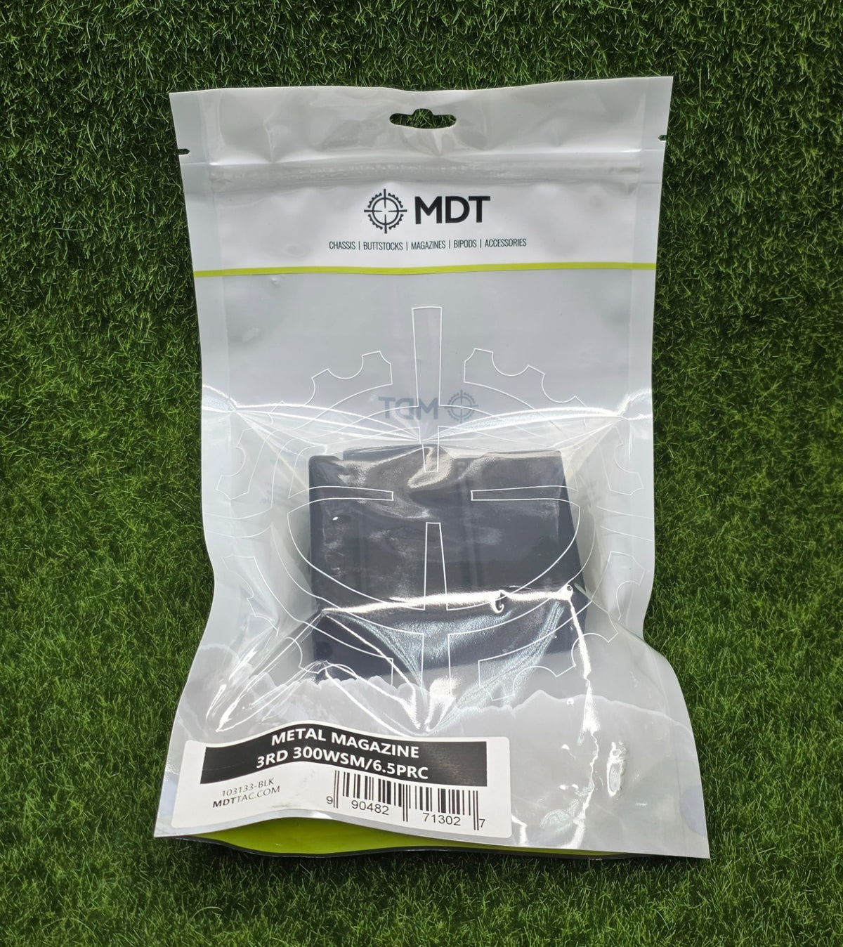 3-Round Metal Magazine for Short Action Rifles .300 WSM & 6.5 PRC Black