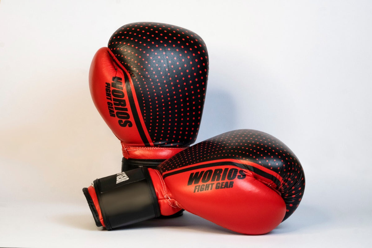 Leather Boxing Gloves for Sparring MMA Kickboxing - Multiple Sizes