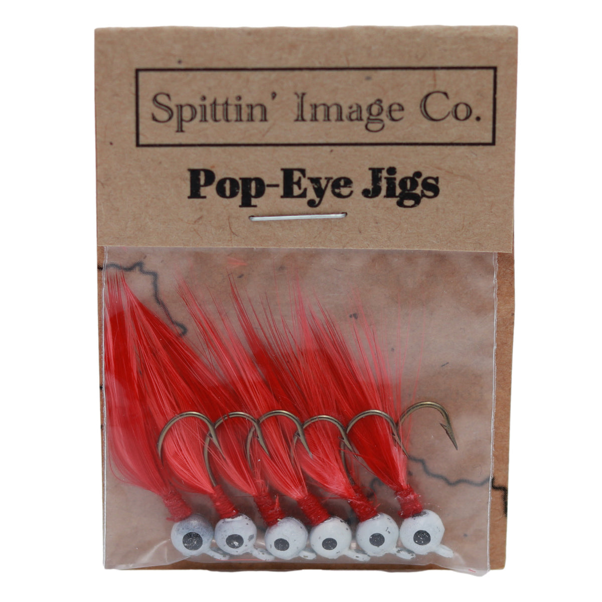 Artificial Fishing Jigs - 1/20 oz Flies with Hand Tied Feathers - 6 Pack