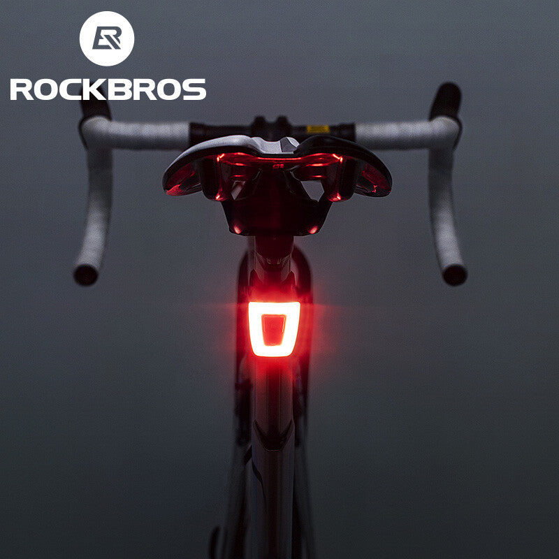Rechargeable Waterproof Bike Rear Light with Multiple Modes