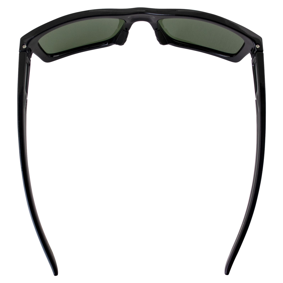 Polarized Square Sunglasses with Black Frame and Grey Lenses - UV Protection