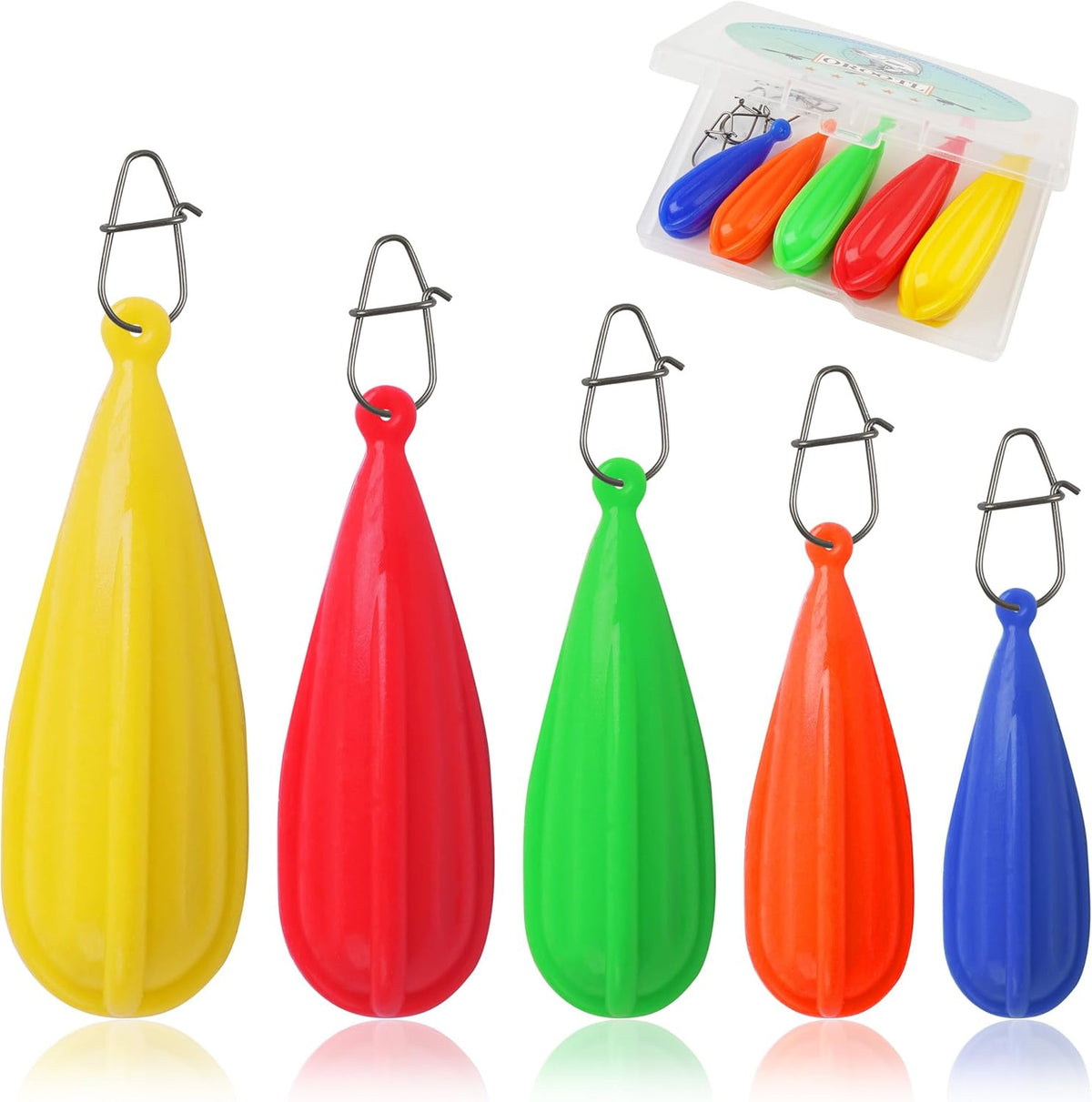 Kids Fishing Practice Casting Lures Set Silicone Bait Training Plugs