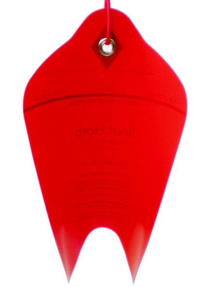 Ski Boot Horn for Easy Ski & Snowboard Boot Wearing - Durable, Portable