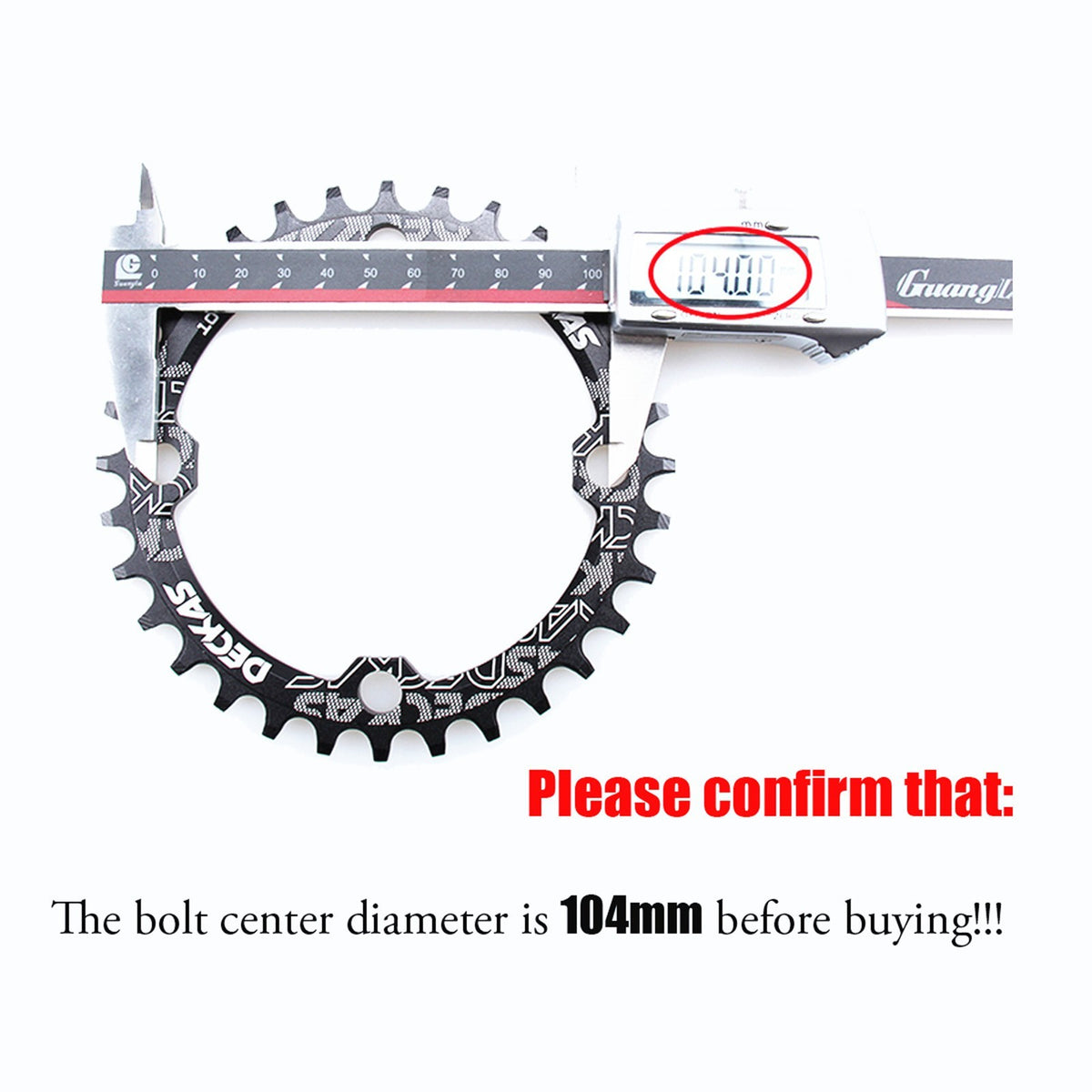 Narrow Wide 50T Oval Bike Chainring - 8/9/10/11-Speed Compatibility