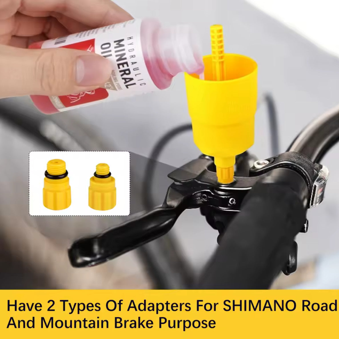 Universal Hydraulic Disc Brake Bleed Kit for Mountain and Road Bicycles