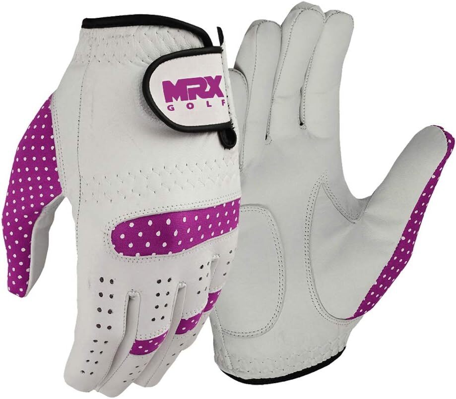 Women's Golf Gloves Soft Fit Cabretta Leather Lycra - Left Hand