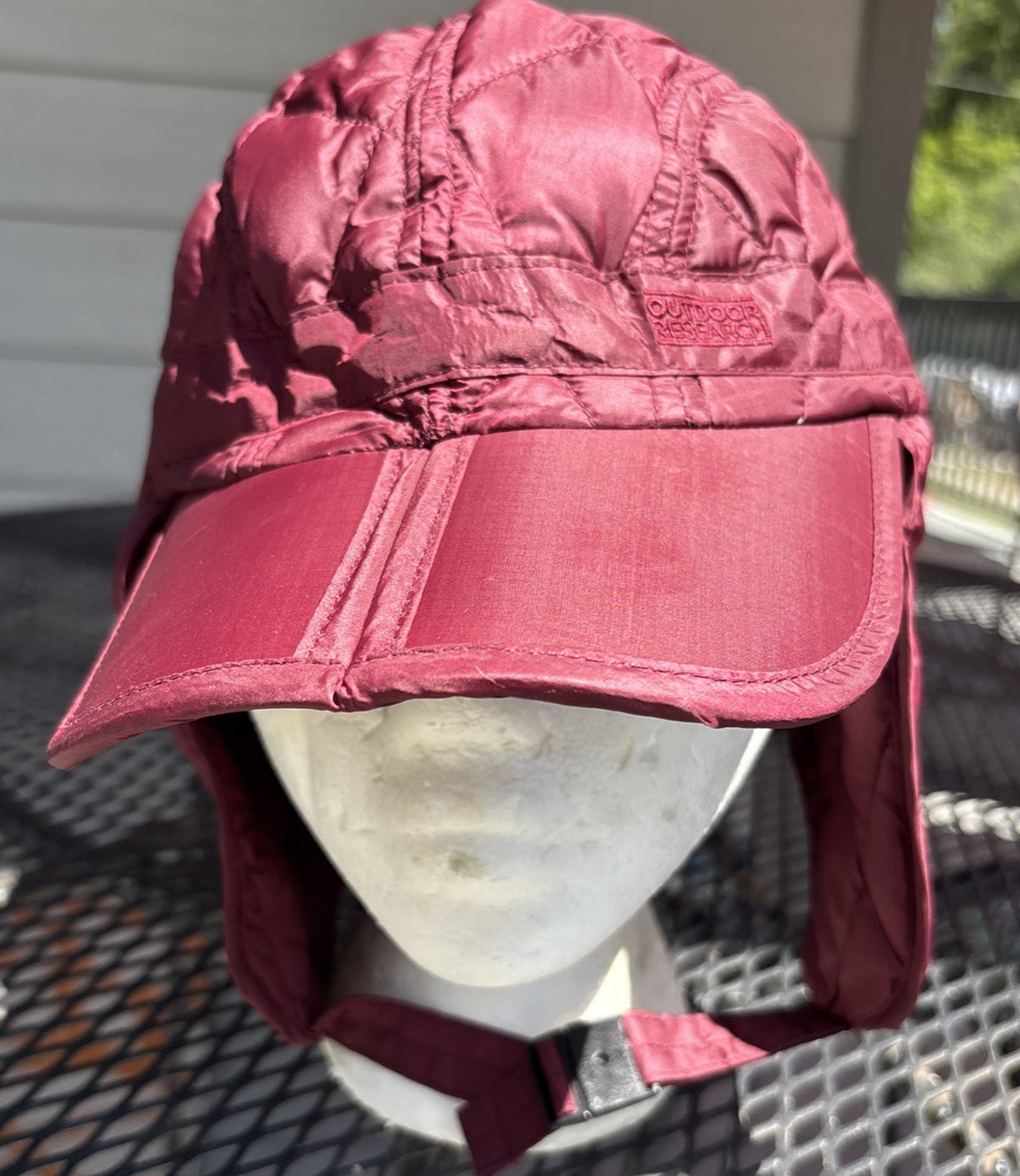Winter Down Puffer Trapper Hat - Windproof & Insulated for Cold Weather
