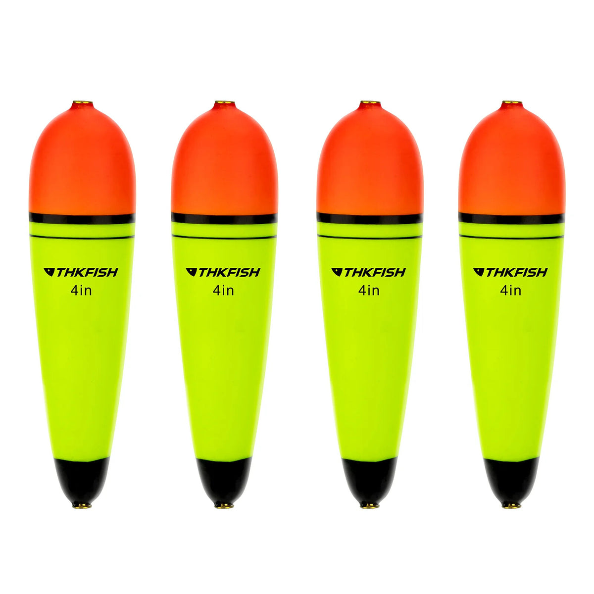 Fishing Slip Bobbers Set 4pcs EVA Slider Floats High Sensitivity & Visibility